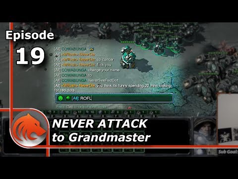 StarCraft 2: "YOU THINK ITS FUNNY SPENDING 20 MINS LOOKING FOR RED DOTS?" #NeverSeeRedDot