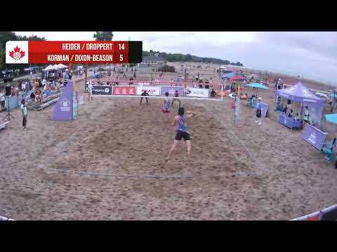2025 Volleyball Canada Beach Nats 🏐 20U Men SF: Dixon-Beason/Korman v Droppert/Heider [Aug 17, 2025]