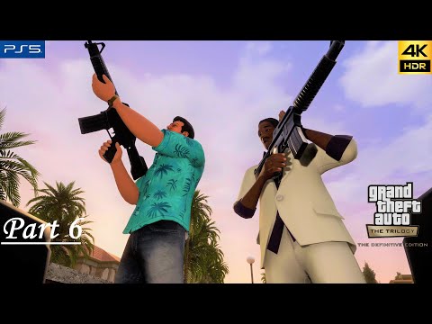 Grand Theft Auto Vice City - GTA Trilogy Remastered Walkthrough Gameplay Part 6