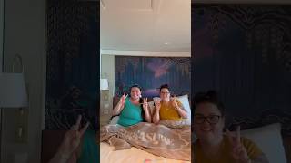 WE MADE IT TO THE DISNEY TREASURE! 🚢✨⚓️🌊🏴‍☠️ #disneytreasure #disneycruise #cruise