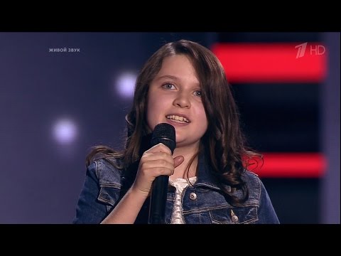 The Voice Kids RU 2016 Anna — «В лунном сиянии» Blind Auditions | Голос Дети 3. Анна Будкова. СП