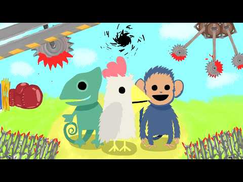 Three idiots VS Ultimate Chicken Horse