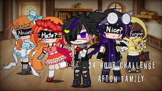 Afton Family stuck in a room for 24 hours II Fnaf 