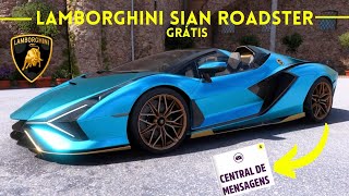 LAMBORGHINI SIAN ROADSTER GRÁTIS PARA TODOS NA CENTRAL DE MENSAGENS FORZA HORIZON 5 #forzahorizon5