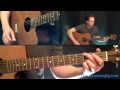 One Guitar Lesson - Easy Guitar Version - U2