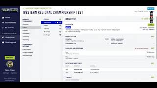 Course Setup and Score Chaser Menus
