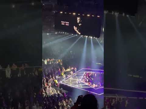 Backstreet Boys’ tribute speech to Aaron Carter + “Breathe” || DNA World Tour London 2022