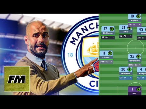 Guardiola Man City Tactics for Football Manager 2016/2017 (2)