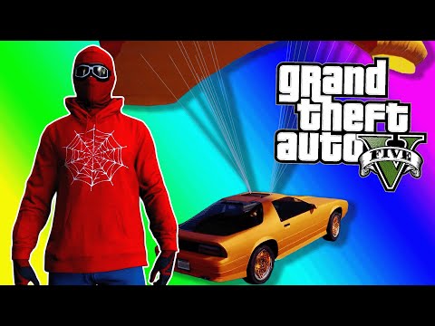 GTA5 Online - Spider-Man and Classic Car Darts! (Overtime Rumble)