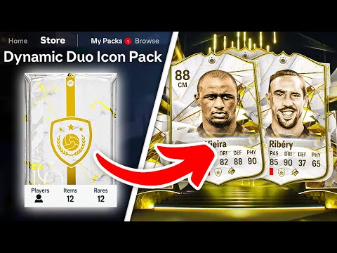 20x DYNAMIC DUO ICON PACKS! 😱 FC 24 Ultimate Team