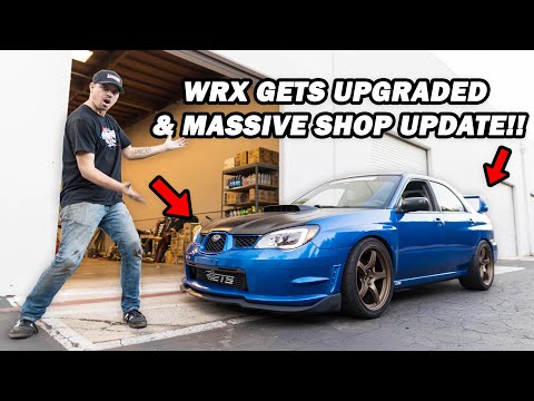 Tims WRX Gets A MASSIVE Parts Overhaul! & BIG Dream Automotive Shop Update!