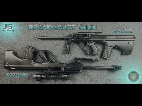 [REVIEW] BEGADI/JG S77 AUG A2 & DMR (StG77) S-AEG Airsoft Test, EFCS, Mamba 30K, FSWS deutsch/german