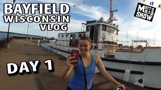 Exploring Bayfield Wisconsin on Bike - Best Town In the Midwest! - Pier Tour - Matt&#39;s Rad Show