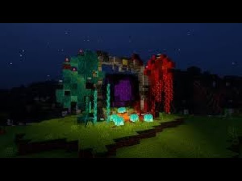Lapcap - a nether portal UPGRADING in minecraft HARDCORE MODE!!!