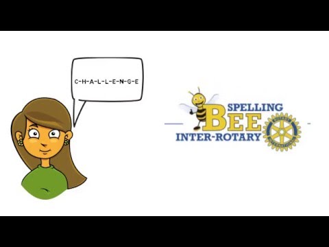 Inter-Rotary Spelling Bee 2016