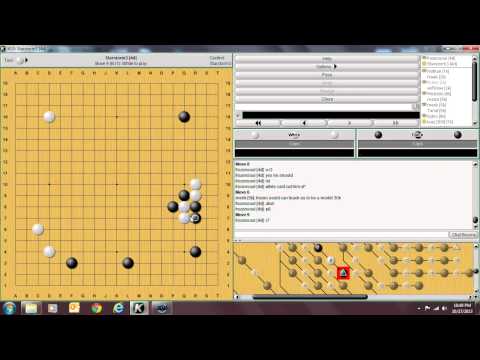 Starstorm3 [AGA 5dan/KGS 4dan] - KGS Go Lecture (Baduk/WeiQi) on "Choosing Fuseki" (#19)