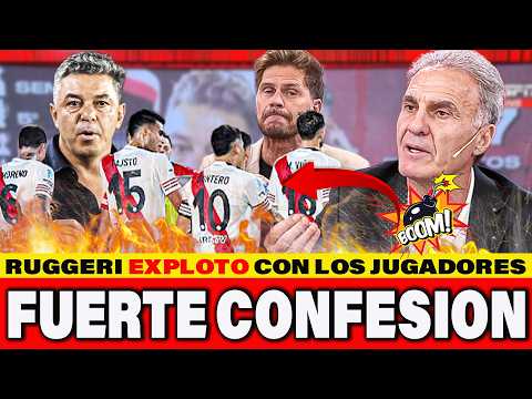 🚨 SCANDAL AT RIVER! Ruggeri leaked the TRUTH about GALLARDO'S DEPARTURE: "They took him for a ride"