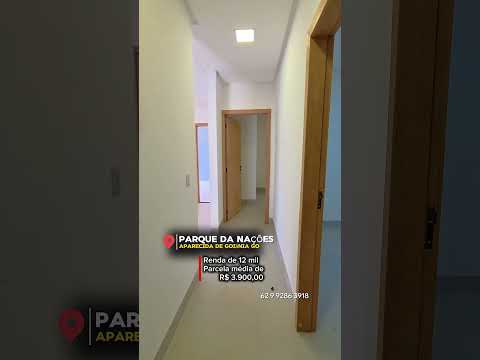 📍 Parque das Nações – Aparecida de Goiânia💰 Valor: R$ 450.000🏦 Programa MCMV📐 Terreno: 209m²