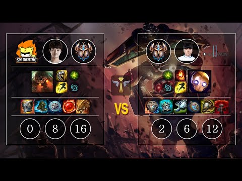 SN SwordArt Nautilus vs DWG Canyon Blitzcrank Sup - KR Patch 10.12