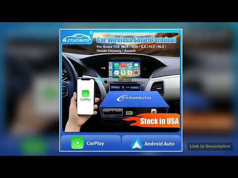 Car Ai Box Wireless Carplay Android Auto For Acura YD3 MDX RDX TLX ILX RLX Honda Odyssey Original S