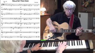 Hold Out Your Hand - Jazz guitar & piano cover ( Steve Kuhn )