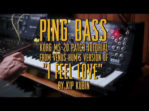 Ping Bass - KORG MS-20 PatchTutorial