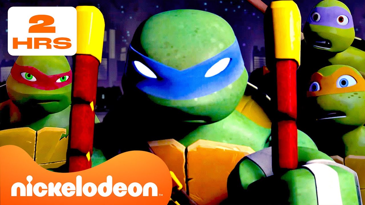 TMNT | 2 jam momen paling berani Leo 🐢 | Nickelodeon Bahasa