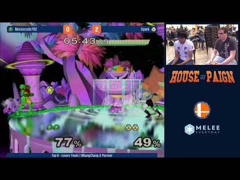 House of Paign 22 - Morsecode762 (Samus) vs Spark (Sheik) - Top 8 - Losers Finals