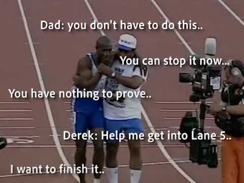 Derek Redmond: Inspirational Olympic Moment [Barcelona 1992]