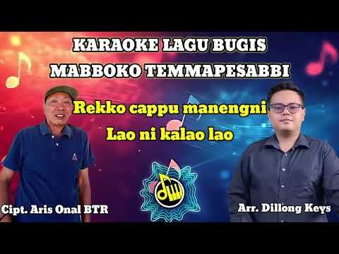Mabboko temmapesabbi KARAOKE || Cipt. Aris Onal BTR