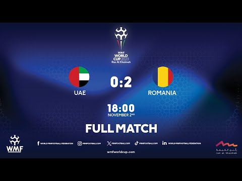 WMF World Cup 2023 I Day 8 I UAE - Romania I Full match