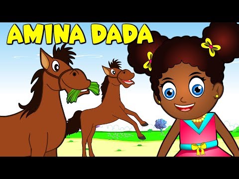 AMINA AMINA AMINA DADA | Swahili Kids Songs | Amina Song Kiswahili | Kenya Rhymes for Kids