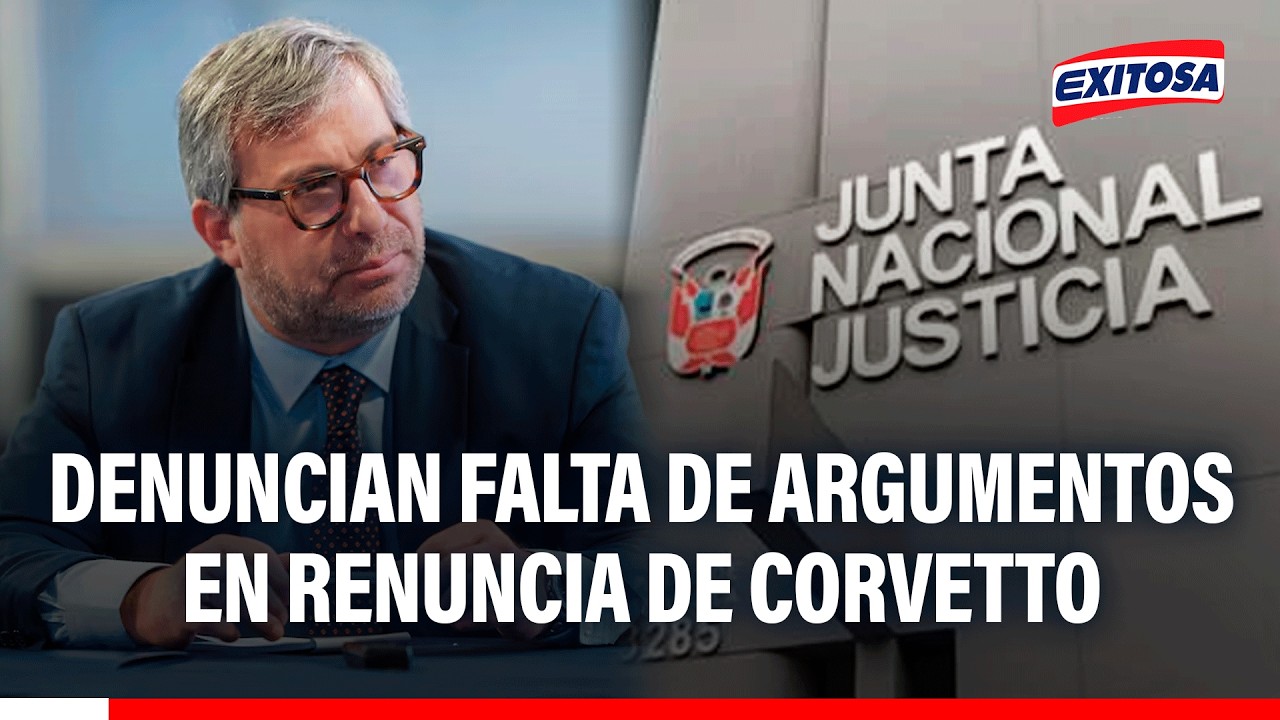 🔴🔵 Denuncian falta de argumentos en resolución de la JNJ que aprobó renuncia de Piero Corvetto
