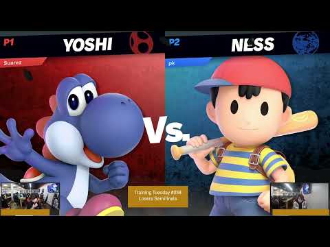 PkChris (Ness) vs Fabiio (Yoshi) | Training Tuesday 3/1/2022 Losers Semifinals