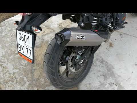Remus titanium exhaust on KTM 1090 / 1190 / 1290. Sound comparison with stock