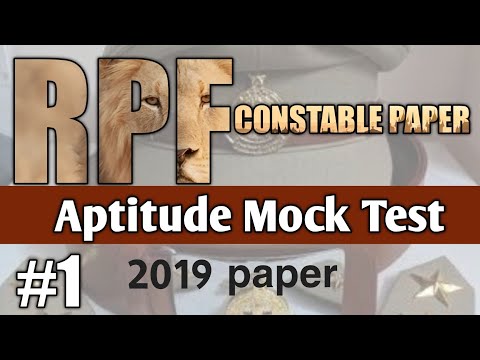 RPF Constable Aptitude 1