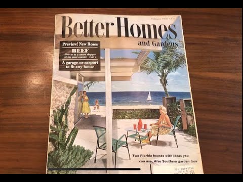Thumbnail for Vintage Magazine Flip Through | Better Homes & Garden February 1958 by GAZ, video, vide, video i