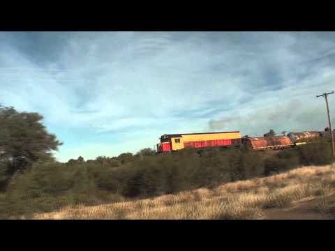 Tren del Belgrano Cargas (7739) entre Huascha y Chuña (IV), Córdoba