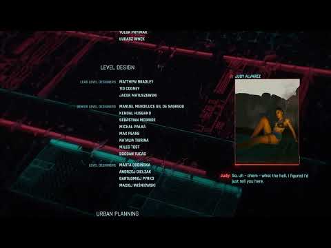 Judy's message (The Star ending - Cyberpunk 2077)