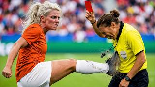 CRAZIEST Red Cards in Women's Football