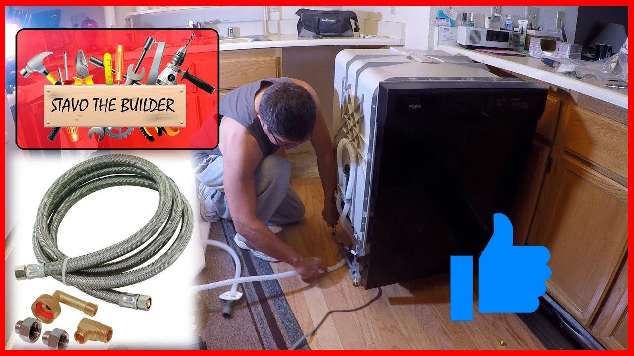 Como Instalar un Lavavajillas o Lavaplatos Electrico - How to Replace a Dishwasher