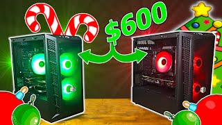 2 $600 Gaming PCs for X-MAS! Step-by-Step Build Guide