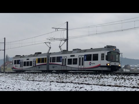 [FR/DE] Trafic ferroviaire/Bahnverkehr AVA (WSB: Wynental- und Suhrental Bahn) - TPS