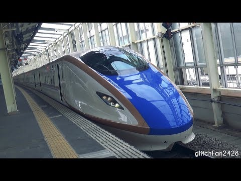 [JR East] Bullet Train Set F17 on Service Asama 651 Super Express - E7 Series Shinkansen