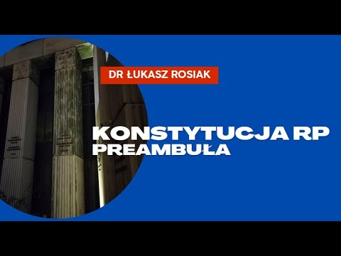 Konstytucja RP z 1997 r. - Preambuła. The Constitution of the Republic of Poland of 1997 - Preamble)