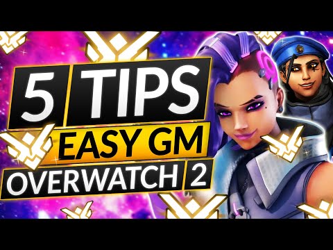 5 TIPS for INSTANT GRANDMASTER on ANY HERO - This Changes Everything - Overwatch 2 Guide