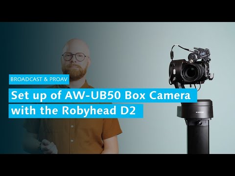 Set up of AW-UB50 Box Camera with the Robyhead D2