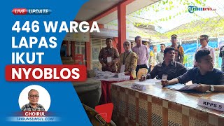 446 dari 453 Warga Binaan Pemasyarakatan di Lapas Kelas IIB Martapura Nyoblos pada Pemilu 2024