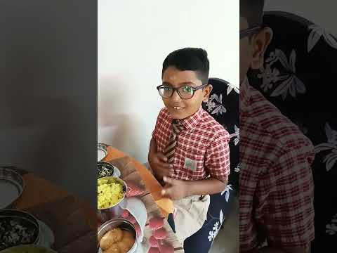 Second Day School Snacks and Lunch #pranith