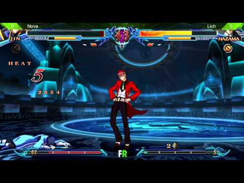 Final Round 17 BlazBlue Chrono Phantasma Top 8 Nova vs Lich